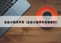 企业小程序开发（企业小程序开发哪里好）