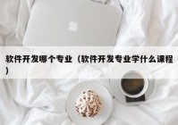 软件开发哪个专业（软件开发专业学什么课程）