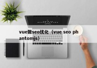 vue做seo优化（vue seo phantomjs）