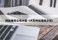 网站建设公司大型（大型网站建站公司）